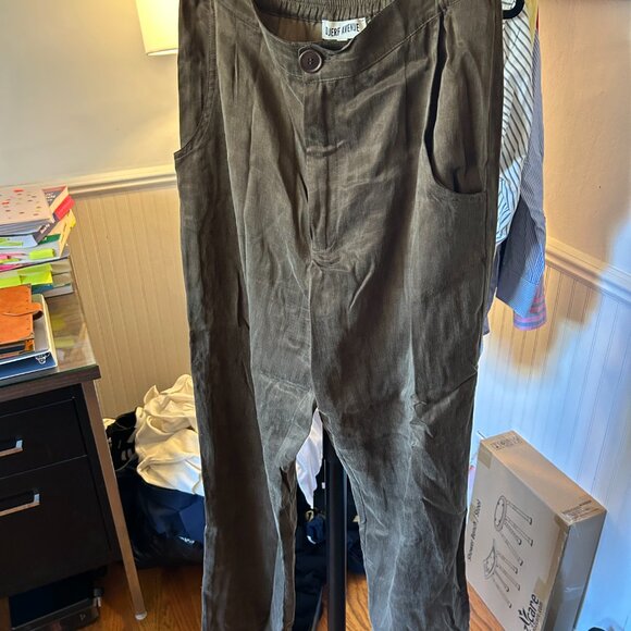 Djerf Avenue On The Go Pants Mocha - Picture 5 of 7